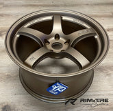 Rays Gram Lights 57CR 18x9.5 +38 5x100 Bronze II (Set of 4) WGCRX38DA2